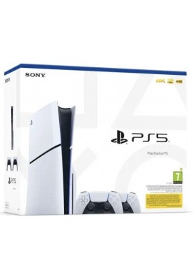 Стаціонарна ігрова приставка Sony PlayStation 5 Slim 1TB + DualSense Wireless Controller (1000042051)