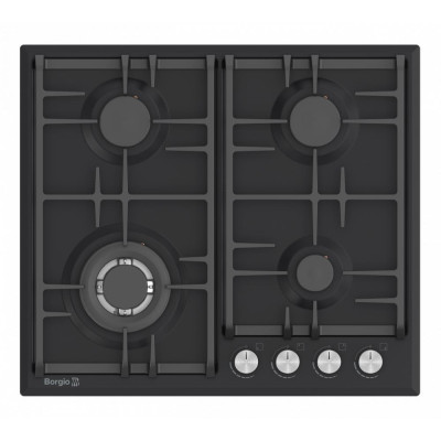 Варильна газова поверхня Borgio DL 6342-11 Black Matt