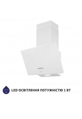 Похила витяжка Minola HDN 5224 WH 700 LED