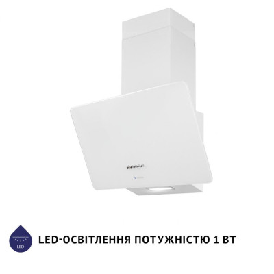 Похила витяжка Minola HDN 5224 WH 700 LED