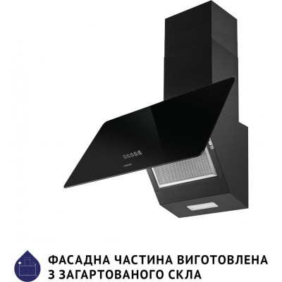 Похила витяжка Minola HDN 6224 BL 700 LED