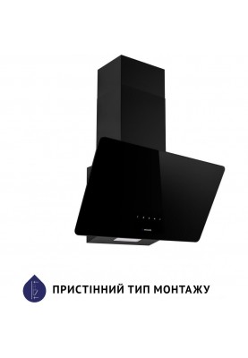 Похила витяжка Minola HVS 6224 BL 700 LED