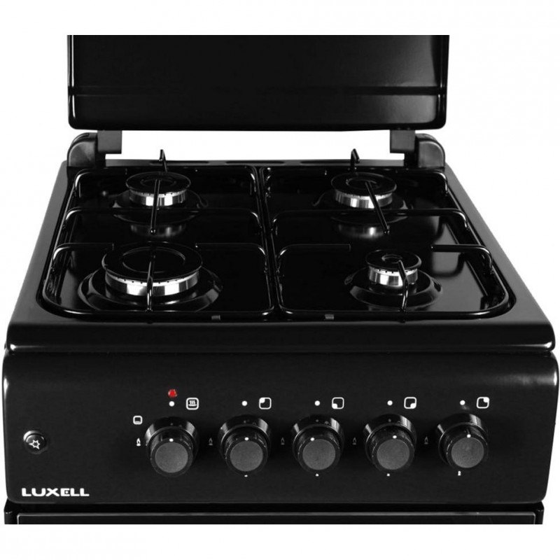 Газова плита LUXELL LF55G-40F Black