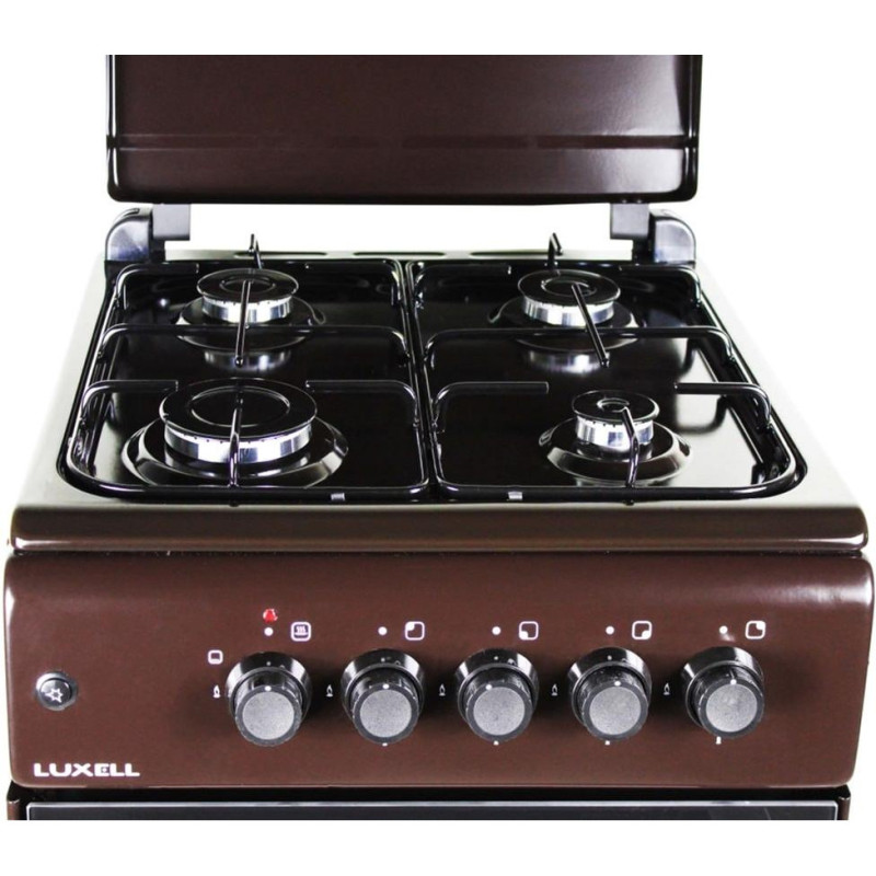 Газова плита LUXELL LF55G-40F Brown