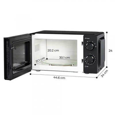 Мікрохвильова піч KUMTEL HM-01 Black