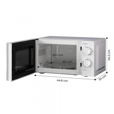 Мікрохвильова піч KUMTEL HM-02 White