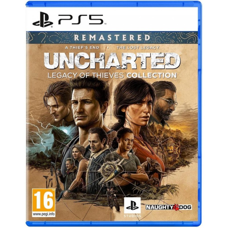 Гра для PS5 Uncharted: Legacy of Thieves Collection PS5 (9792598)