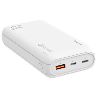 Зовнішній акумулятор (Power Bank) Tracer 20000mAh KTM46805 WHITE