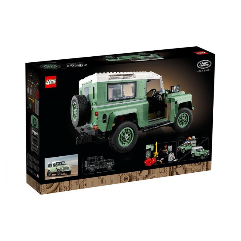 Авто-конструктор LEGO Icons Land Rover Classic Defender 90 (10317)