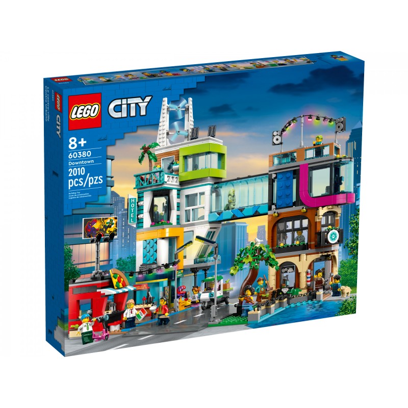 Блоковий конструктор LEGO City Центр міста (60380)
