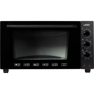 Духовка настільна Lider 4223 LUX Black-Red