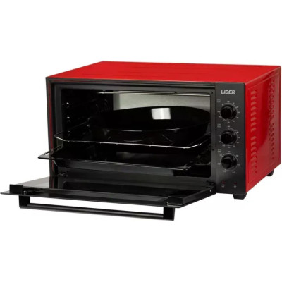Духовка настільна Lider 4223 LUX Black-Red