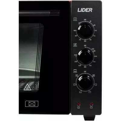 Духовка настільна Lider 4223 LUX Black-Red