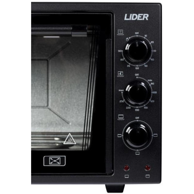 Духовка настільна Lider 4823 ECO BLACK-WHITE