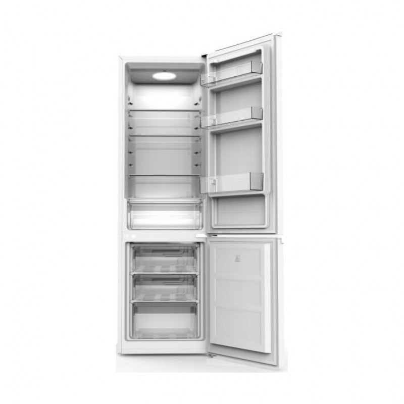 Холодильник із морозильною камерою Edler ED-285DIX