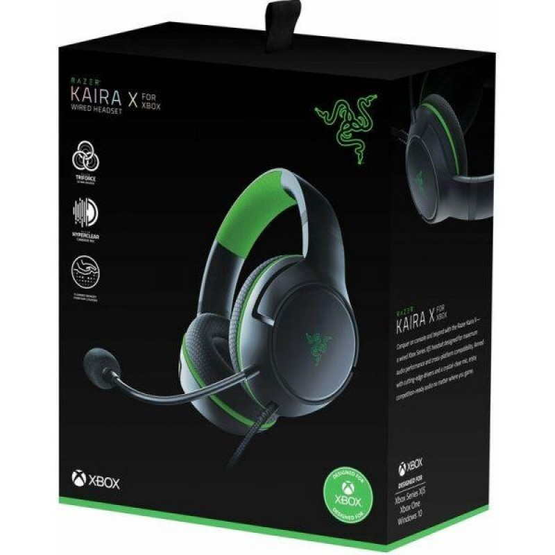 Навушники з мікрофоном Razer Kaira X for Xbox Black (RZ04-03970100-R3M1)