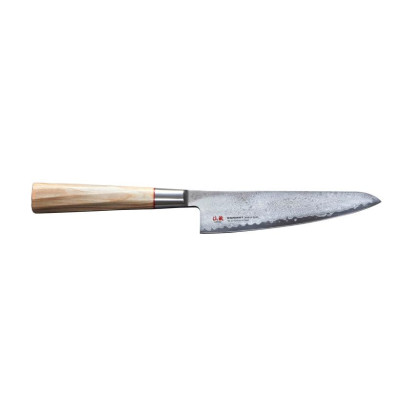 Ніж японський Сантоку Suncraft Senzo Twisted Octagon (TO-03)
