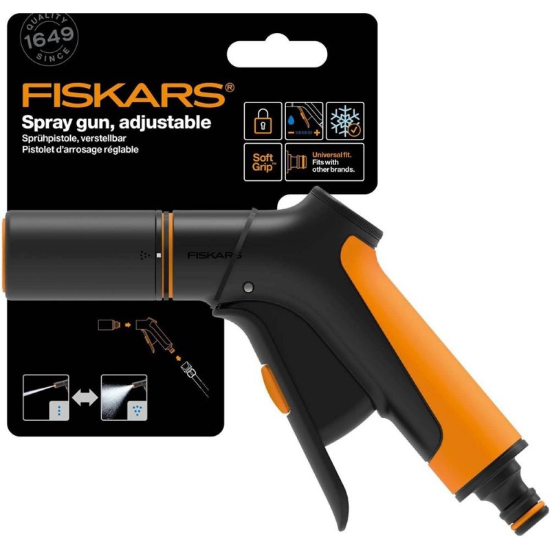 Пістолет-розпилювач Fiskars Пістолет-розпилювач з регульованим переднім керуванням (1065484)