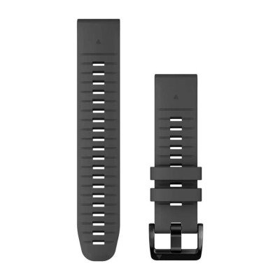 Ремінець для смарт-годин Garmin Ремінець для Epix Pro Gen 2 QuickFit 22 Graphite Silicone Band (010-13280-09)