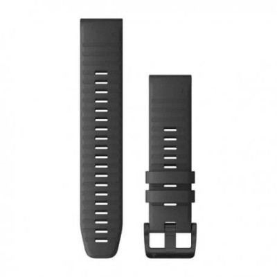 Ремінець для смарт-годин Garmin Ремінець для Fenix 6 Solar QuickFit 22 Slate Gray Silicone (010-12863-22)