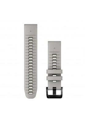 Ремінець Garmin Ремінець QuickFit 22 Watch Bands Silicone - Fog Gray/Moss (010-13280-08)