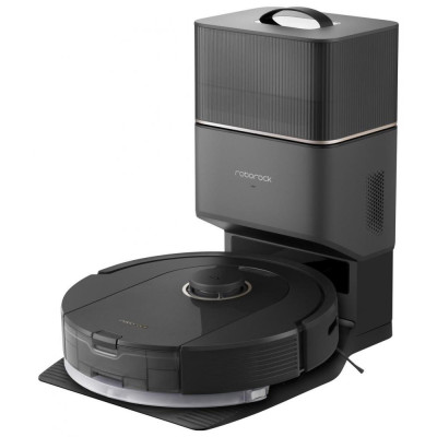 Робот-пилосос з вологим прибиранням RoboRock Q5 Pro+ Black (Q5PRP52-00)