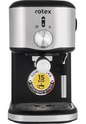 Рожкова кавоварка еспресо Rotex RCM650-S Good Espresso