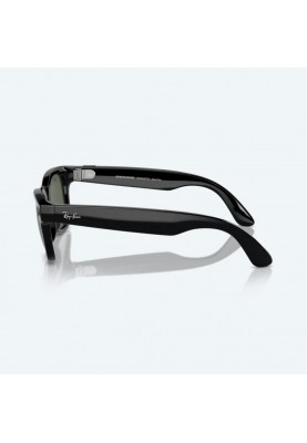 Смарт-окуляри Ray-Ban Смарт-очки Meta Wayfarer Shiny Black Frame Green Lenses (RW4006 601/71 50-22)