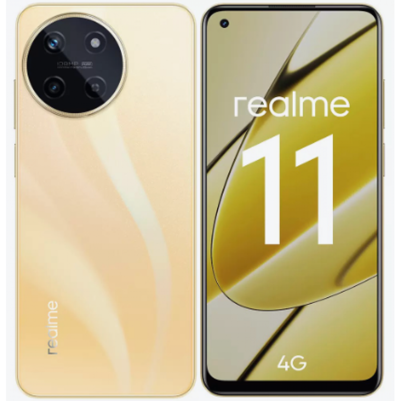 Смартфон Realme 11 8/128 Gold Global (RMX3636)