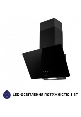 Похила витяжка Minola HVS 5224 BL 700 LED