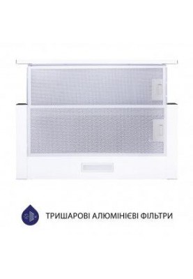 Телескопічна витяжка Minola HTL 6614 WH 1000 LED