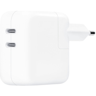 Блок живлення для ноутбука Apple 35W Dual USB-C Port Power Adapter (MNWP3)