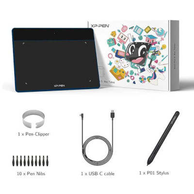 Графічний планшет XP-Pen Deco Fun Blue Графічний планшет XP-Pen Deco Fun Blue