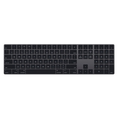 Клавіатура Apple Magic Keyboard with Numeric Keypad Space Gray (MRMH2)