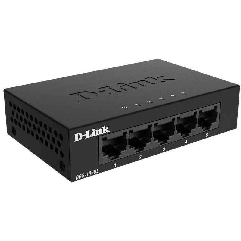 Комутатор некерований D-Link DGS-105GL/E