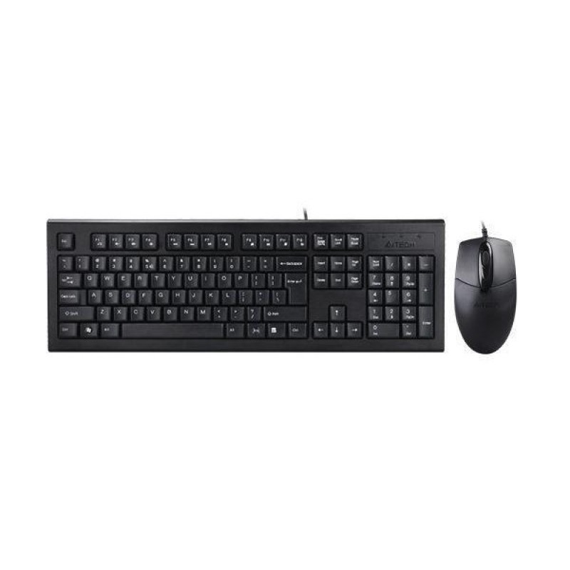 Комплект (клавіатура + миша) A4Tech KR-8572 Black