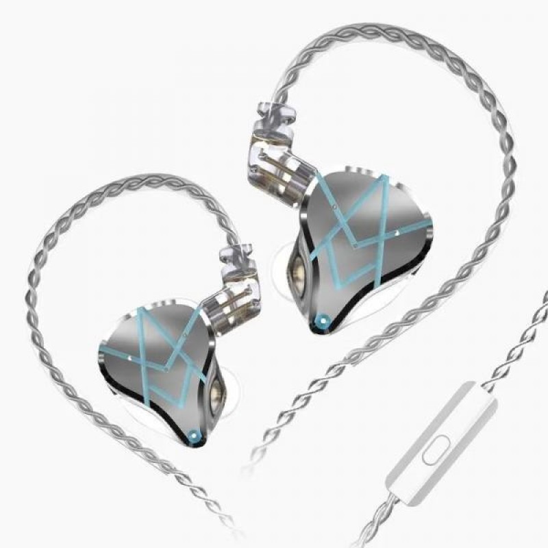 Навушники з мікрофоном Knowledge Zenith ASX Silver