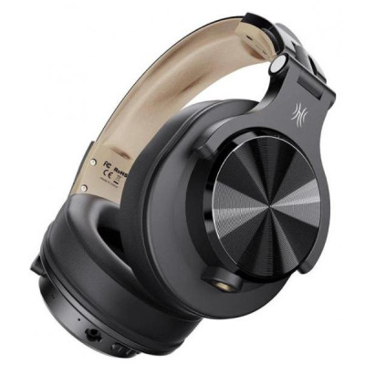 Навушники з мікрофоном OneOdio Fusion A70 Black Gold