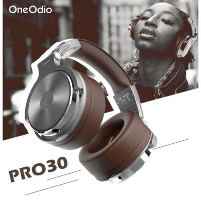 Навушники з мікрофоном OneOdio Pro 30 Silver