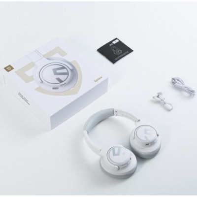 Навушники з мікрофоном SoundPEATS Space White