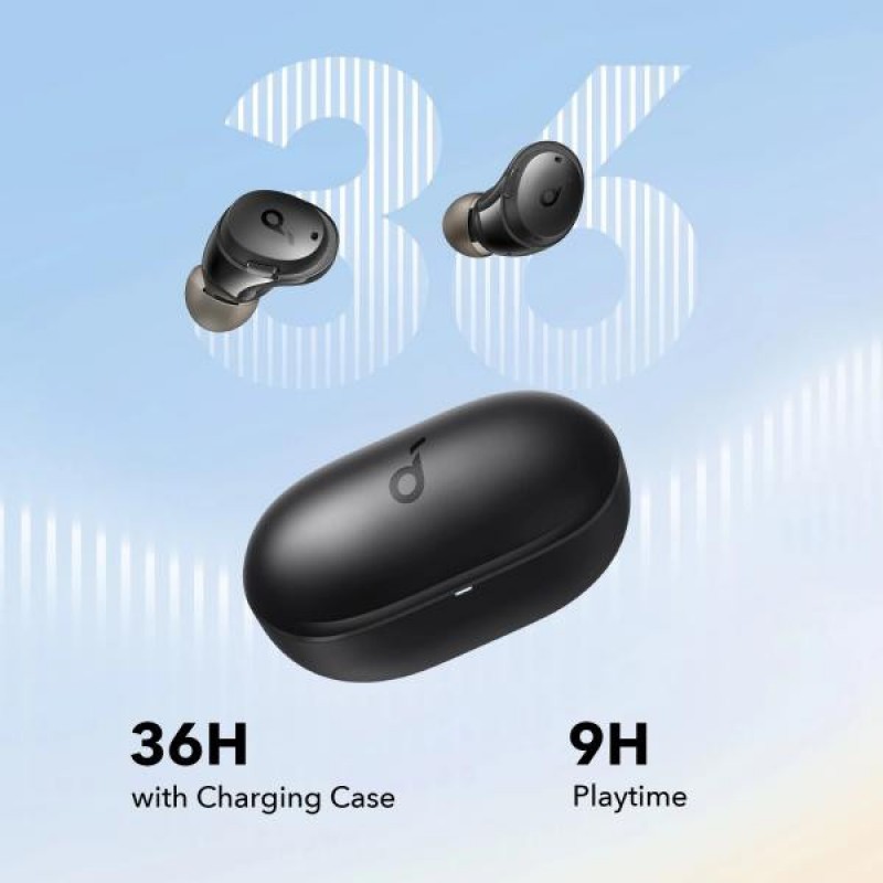 Навушники TWS Anker Soundcore Life A3i Black