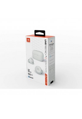 Навушники TWS JBL Live NC+ TWS White (JBLLIVEFRNCPTWSW)