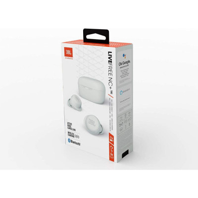Навушники TWS JBL Live NC+ TWS White (JBLLIVEFRNCPTWSW)