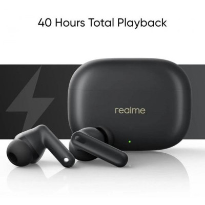 Навушники TWS realme Buds T300 Stylish Black