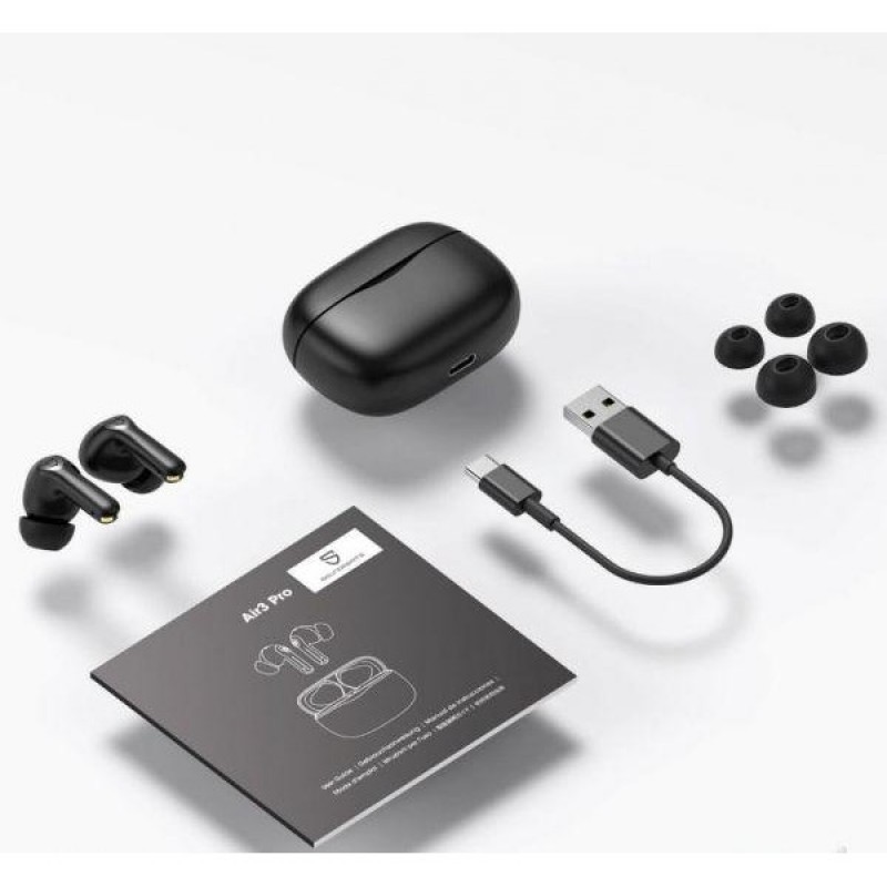 Навушники TWS SoundPEATS Air3 Pro Black