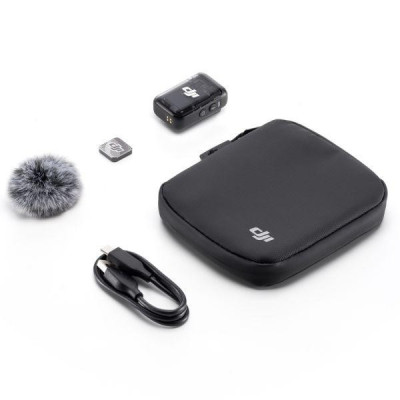 Передавач радіосистеми DJI Mic 2 Transmitter Shadow Black (CP.RN.00000328.01)