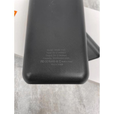 Зовнішній акумулятор (павербанк) WUW Y111 20000mAh 20W Black