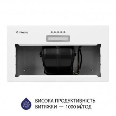 Вбудована витяжка Minola HBI 5614 WH 1000 LED
