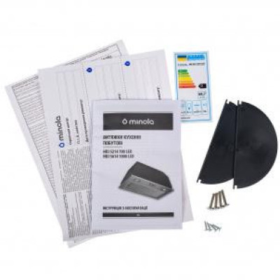 Вбудована витяжка Minola HBI 5614 WH 1000 LED