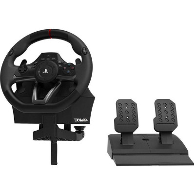 Комплект (кермо, педалі) Hori Racing Wheel APEX for PS4/PS5, PC Black (PS4-052E)